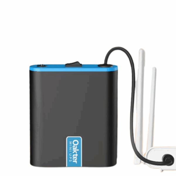 Oakter Mini UPS for 12V WiFi Router Broadband Modem - Image 2